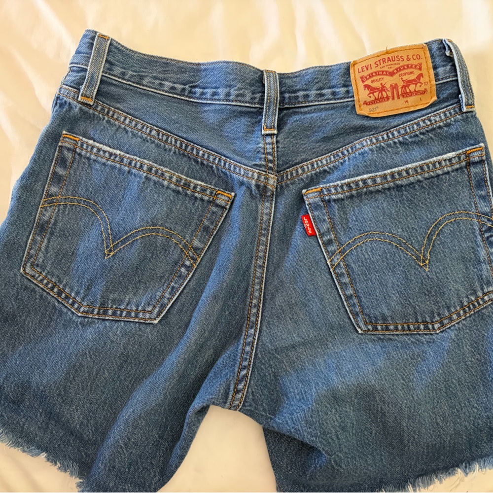 Levi's Classic Blue Jean Shorts